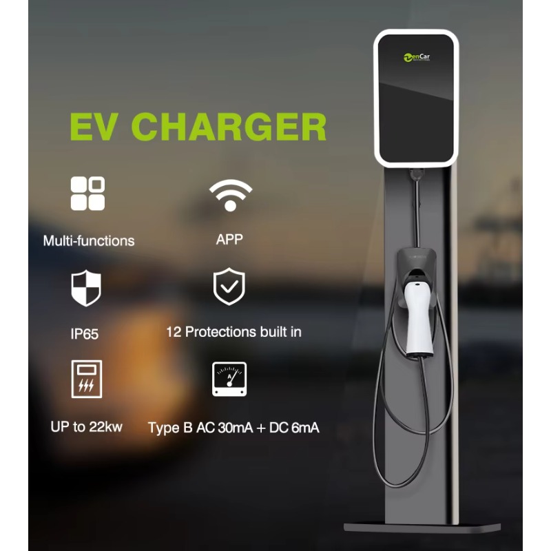 7kW 11kW AC EV Charging Statio - 22Kw Wallbox Type 2 Ocpp Rfid review and price