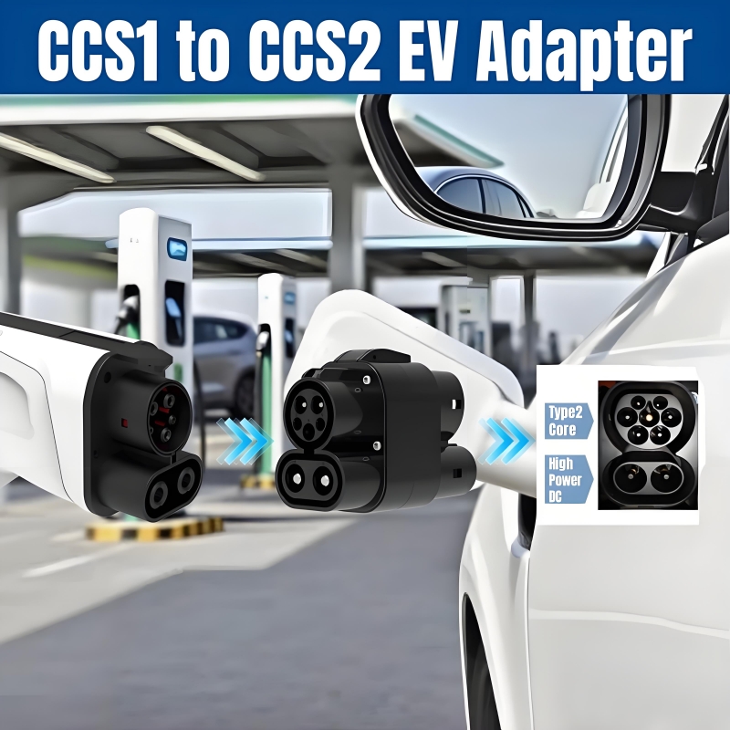 EV Charging Adapter 250A 250KW - Ccs2 To Ccs1 Fast Charge Adapter 250Kw review and price