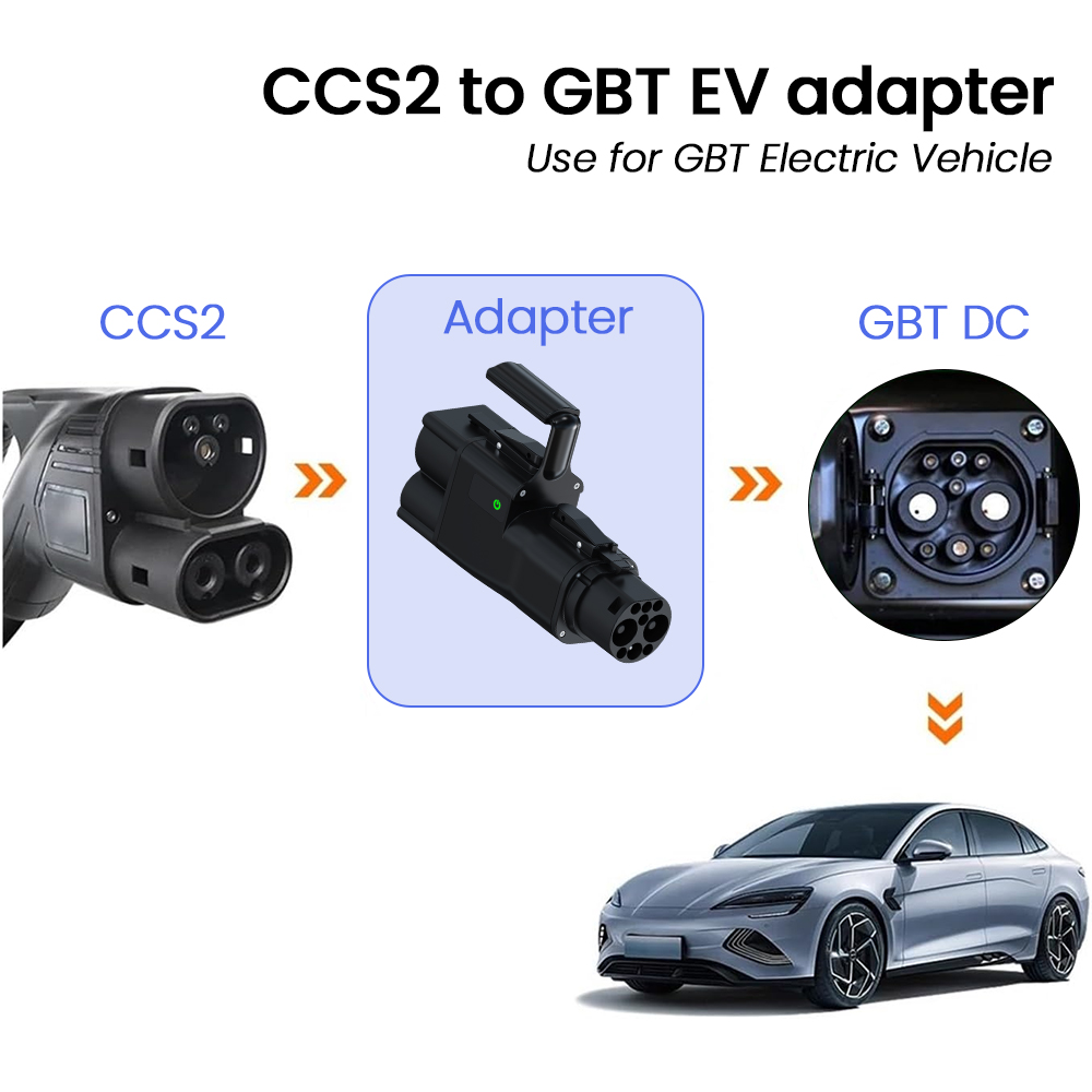 CCS2 to GB/T EV Converter Adap - Gb/T To Ccs2 200A Fast Charging Adapter review and price