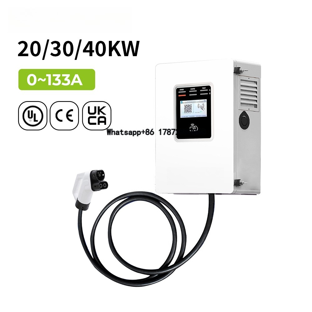 Ocpp 20kw 30kw 40kw CCS GBT Co - Dc Fast Charger 30Kw Wallbox Commercial review and price